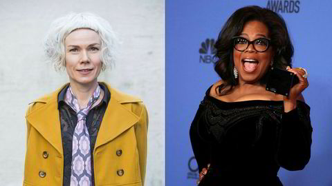 Oprah Winfreys (t.h.) magasin, Oprah Magazine når ut til ti millioner lesere i USA. Hanne Ørstaviks (t.v.) roman «Kjærlighet» får skryt av bladets anmelder.