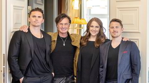 Stordalens tre barn Jakob (fra venstre), Emilie og Henrik jobber i familiekonsernet Strawberry. – Arven fra pappa er litt vågal, men med fine verdier, sier de.