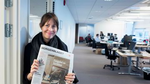 Morgenbladet har vunnet pris. Ansvarlig redaktør Anna B. Jenssen.