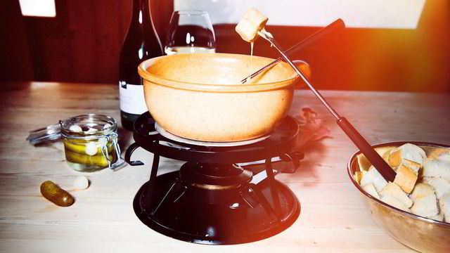 Ostefondue vin