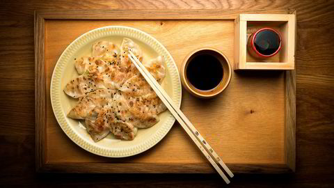 Credos Heidi Bjerkan lager enkle retter med asiatisk og nordisk vri. Her er Trøndersk gyoza.