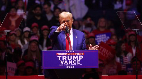 Hovedmannen Donald Trump lot flere omstridte støttespillere varme opp scenen før han selv inntok rampelyset i Madison Square Garden forrige helg. – Vi kjemper mot noe langt større enn Joe eller Kamala, sa ekspresidenten.