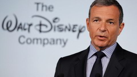 Disney har avvikende regnskapsår og la onsdag kveld norsk tid frem resultater for sitt andre kvartal. Avbildet er toppsjef Bob Iger.