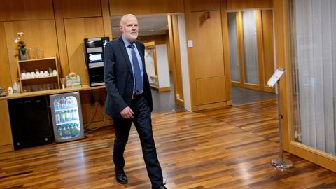 Finanstilsynsdirektør Morten Baltzersen griper inn i Næringsbanken.