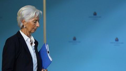ECB-sjef Christine Lagarde.