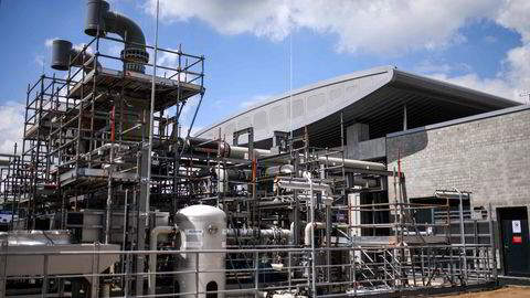 The problem is not just that scaling up hydrogen is harder than hoped. There is also rising uncertainty over how useful it will actually turn out to be. This 2021-picture shows one of the worlds's first plants for the production of green hydrogen on the site of the "Shell Energy an Chemicals Park Rheinland" of Anglo-Dutch oil giant Shell in Wesseling, western Germany.