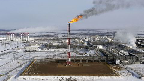 Rosnefts oljefelt Vankorskoye i russisk Sibir.