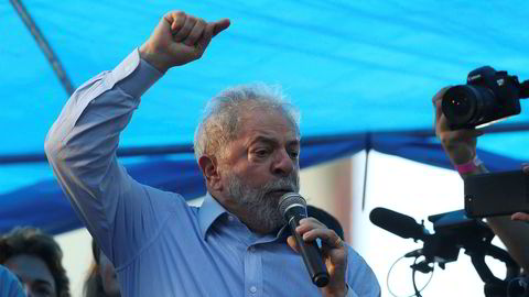 Brasils ekspresident Luiz Inacio Lula da Silva sier han aldri vil forlate politikken.