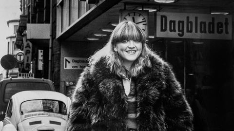 Hjemme igjen. Kristin Berglund fotografert i Oslo rundt 1983, året hun gjorde et comebackforsøk med Kristin Berglund Band. Det endte i singelplaten «When A Man Loves a Woman».