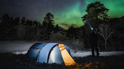 Uteliv. Med vinterteltet Finse håper Barents Outdoor å friste flere til å prøve et uteliv uten store naturinngrep. Gjerne med nordlys.