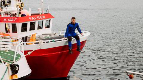 I sitt rette element. Kystfisker Petter Borgvatn Myklebust følger i bestefarens, farens og onkelens fotspor. Men da han var yngre, slet han med sjøsyke.