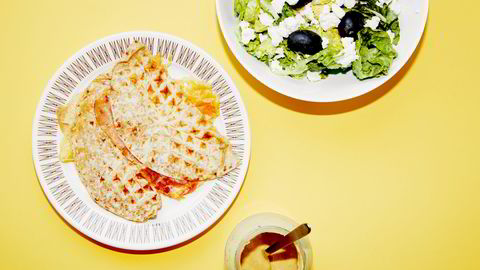 Kjapp løsning: Vaffeljernet brukt som toastgrill