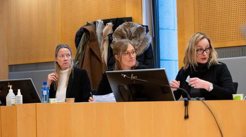 Søstrene Margrete (fra venstre), Karina og Susanne Nagell-Erichsen ønsker kontroll over milliardverdiene de sitter på. De krever at aksjene i Blommenholm Industrier blir innløst for 1,4 milliarder kroner hver.