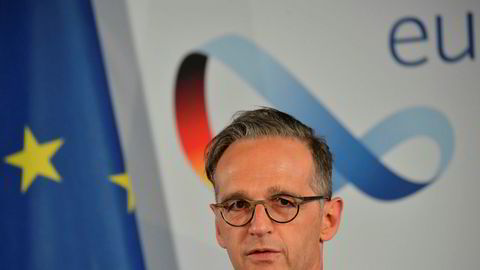 Norges utenriksminister samarbeider tett med Tysklands utenriksminister Heiko Maas.