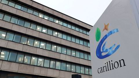 Carillions hovedkvarter i Wolverhampton i Storbritannia. Selskapet, men 43.000 ansatte på verdensbasis, er konkurs. Foto: AP / NTB scanpix