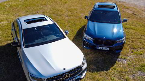 Hverken BMW X3 30e plug in hybrid eller Mercedes GLC 300e plug in hybrid vil få økte engangsavgifter.