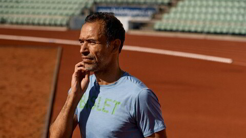 Drømte om rekord. Er det noe Frode Saugestad er god til, er det å sette seg mål og gjennomføre personlige prosjekter. Her på Bislett stadion var planen å sette verdensrekord.