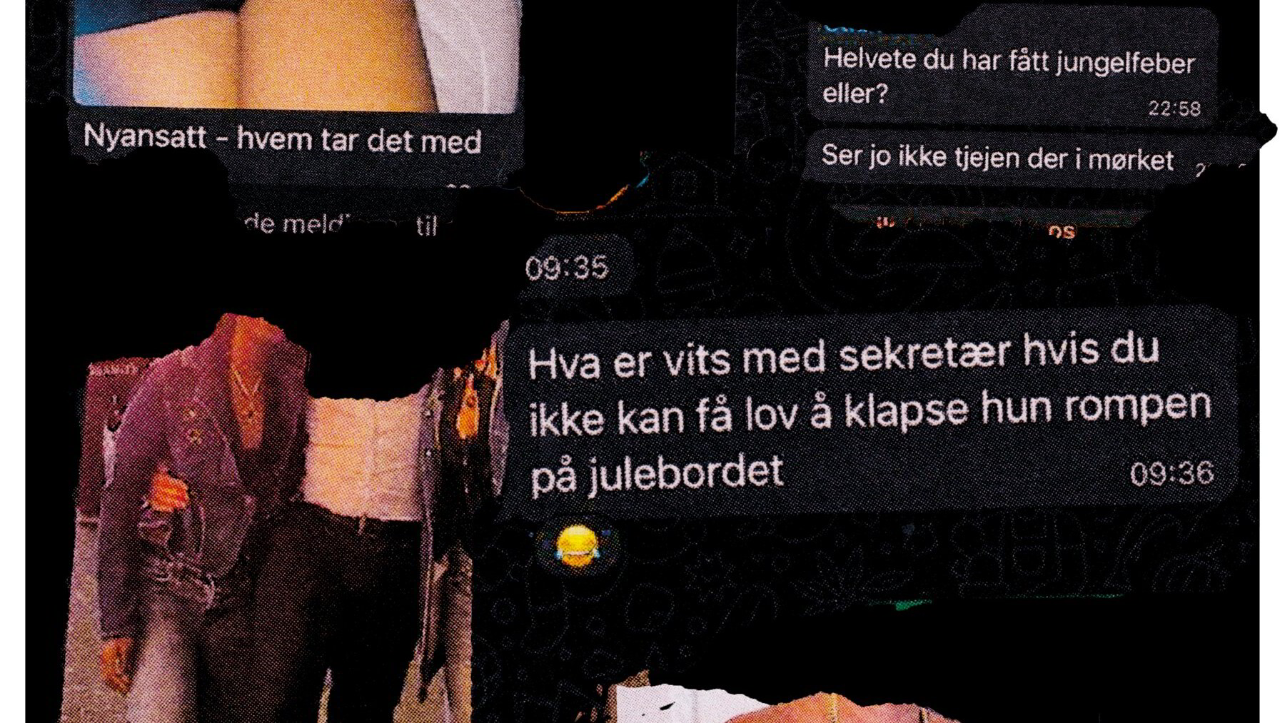 Puppebilder, griseprat og skandaler