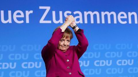 Angela Merkel, Tysklands forbundskansler, får trolig fortsette i jobben sin en stund til.