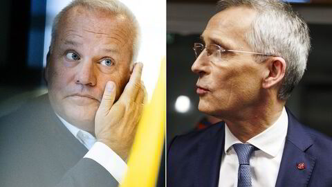 Anders Opedal (t.v.) skal selv møte Donald Trumps økonomiske rådgiver. Finansminister Jens Stoltenberg møtte samme mann forrige uke, og skaffet møte til Equinor-sjefen.