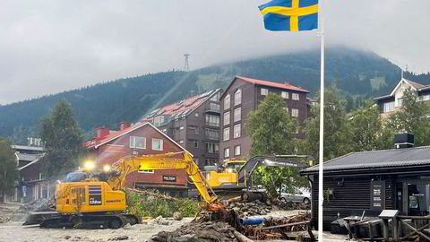 Også Sverige er hardt rammet av uværet Hans.