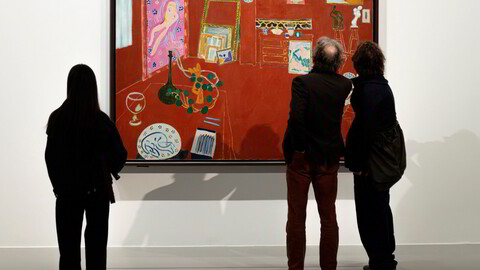 Nytt perspektiv. Henri Matisses maleri «Det røde studio» brøt med perspektivlæren som hadde preget europeisk kunst siden renessansen.