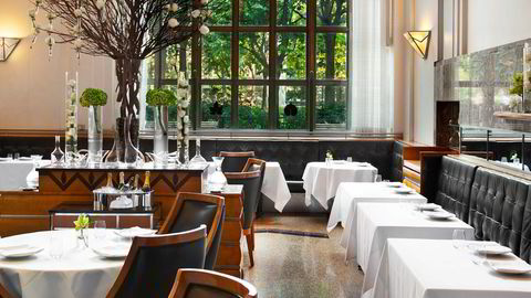 Bordet er dekket på Eleven Madison Park, som i dag ble kåret til verdens beste restaurant av Restaurant Magazine.