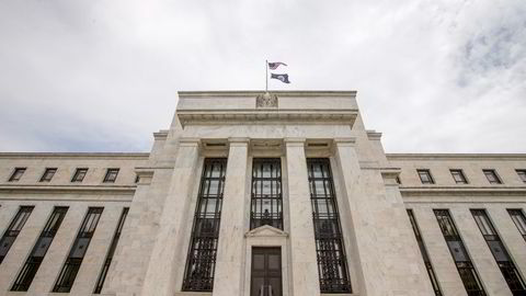 Hovedkontoret til den amerikanske sentralbanken Fed i Washington. Foto: AP Photo/Andrew Harnik, File