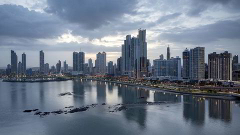 Panama City, Panama. Det er fra denne byen selskapet i sentrum av lekkasjene holder til. Foto: Istock
