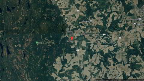 Området rundt Ludvig Brustads veg 56C, Nannestad, Akershus