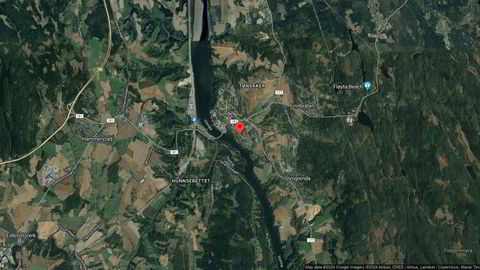 Området rundt Vormvikvegen 13, Eidsvoll, Akershus