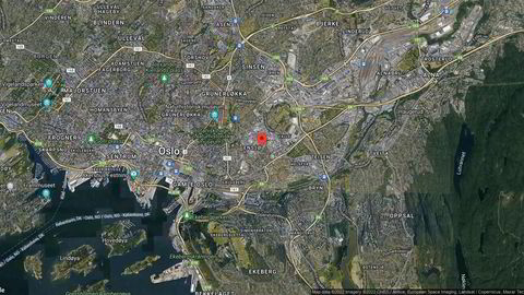 Området rundt Malerhaugveien 20C, Oslo kommune, Oslo