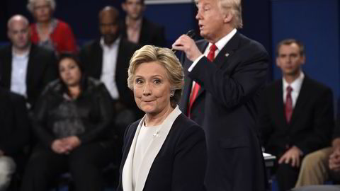 Clinton øker ledelsen til motkandidat Trump ytterligere. Foto: REUTERS/Saul Loeb/Pool