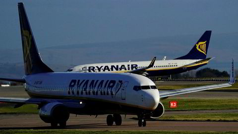 Flyselskapet Ryanair fikk et resultat etter skatt i fjorårets siste kvartal som var på rundt en milliard kroner.