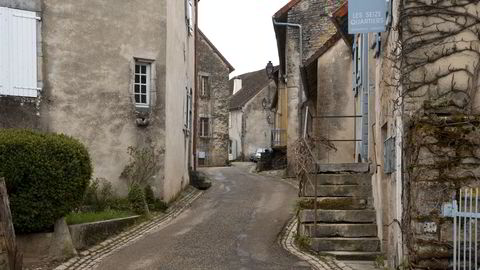 Château Chalon landsbyen i Jura Foto: Jimmy Linus