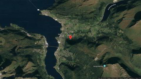 Området rundt Speidarvegen 32, Sykkylven, Møre og Romsdal