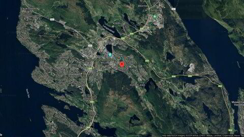 Området rundt Flaktveitrinden 38, Bergen, Vestland