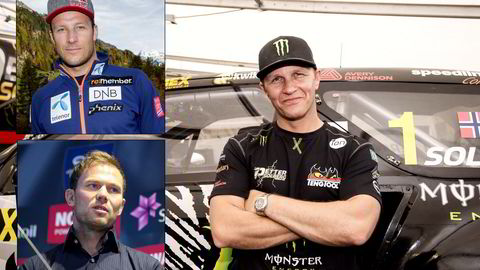 Petter Solberg, Aksel Lund Svindal og Thor Hushovd.
                  Foto: Håkon Mosvold Larsen/Ned Alley /Cornelius Poppe