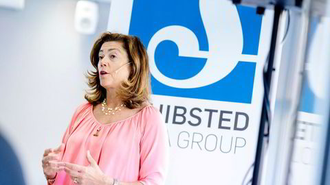 Konsernsjef Kristin Skogen Lund i Schibsted.