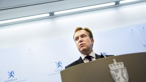 Utenriksminister Børge Brende. Foto: Tore Meek /