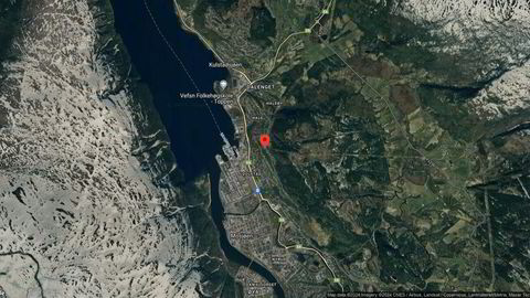 Området rundt Halsmovegen 13B, Vefsn, Nordland