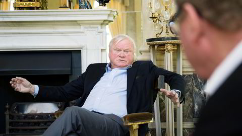 John Fredriksen slår seg sammen med Exmar og blir minoritetsaksjonær i det flytende gasstankrederiet Flex LNG, som nå blir Exmar LNG Ltd. Foto: Elin Høyland