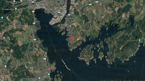 Området rundt Lyngveien 9B, Larvik, Telemark og Vestfold