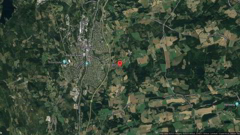 Området rundt Heimlyvegen 9B, Vestre Toten, Innlandet