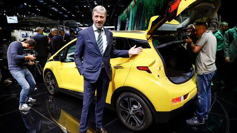– Ordet rekkeviddeangst kan man ta ut av ordboken igjen, sier Opel-sjef Bernt G. Jessen. Opels  Ampera-e får klasseledende rekkevidde på opptil 50 mil. Foto: Marte Christensen