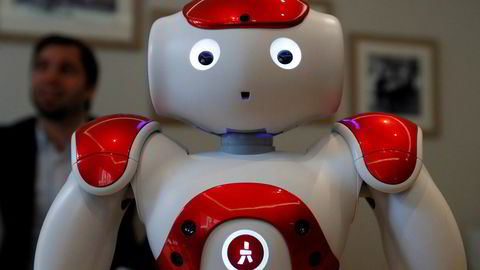 Roboter gjør inntog i finansbransjen, men de ser sjelden ut som denne her.