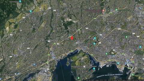 Området rundt Abbedikollen 33, Oslo kommune, Oslo