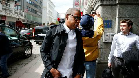 Jay Z kjøpte den norskutviklede strømmetjenesten Tidal i 2015. Her er han på vei inn i selskapets daværende Oslo-kontor samme år.