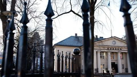 Oslo Børs ble tynget av oljeprisen mandag. Foto: Per Ståle Bugjerde