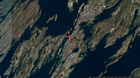Området rundt Storgata 54, Brønnøy, Nordland